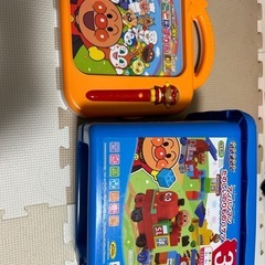アンパンマン　ずかんブロックセット
