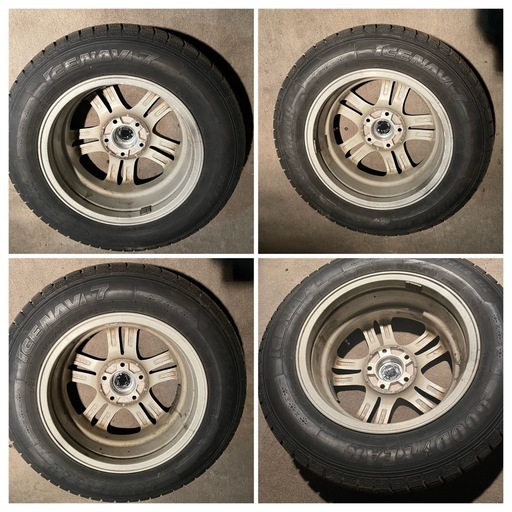決まりました　21年195/65R15ICENAVI6社外アルミセット