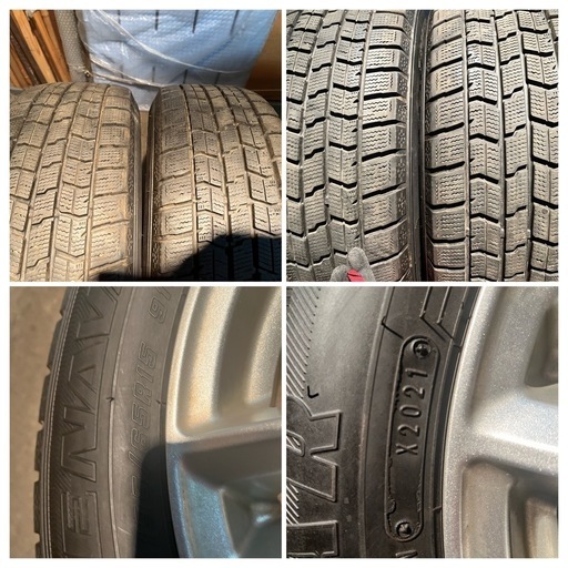 決まりました　21年195/65R15ICENAVI6社外アルミセット