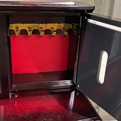 時計付き小物入れの画像