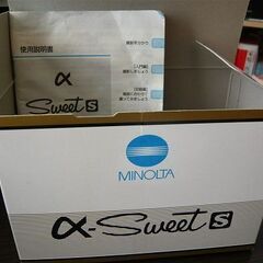 ジャンク品　ミノルタ　フィルムカメラ本体α-SWEET S　35...