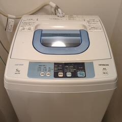 洗濯機　日立