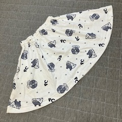キッズスカート⭐︎白の画像