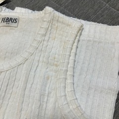 キッズ⭐︎白⭐︎ノースリーブの画像