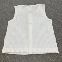 キッズ⭐︎白⭐︎ノースリーブの画像