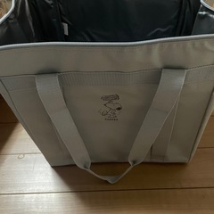 スヌーピー　保冷エコバッグの画像