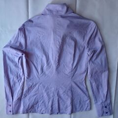 FAST SCENE 薄紫色のシャツ 長袖 Mサイズくらいの画像