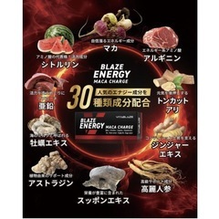 【未開封】マカ チャージ 30日分 亜鉛 シトルリン アルギニン トンカットアリ 高麗人参の画像
