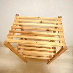 木製4段シェルフの画像