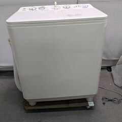 ☆中古￥10,800！AQUA　4.5kg2層式洗濯機　家電　AQW-N451型　幅41㎝ｘ奥行42㎝ｘ高さ87㎝　【BI149】