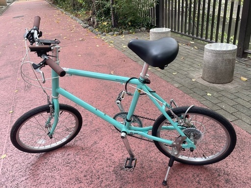 あさひ　WEEKEND BIKES 20インチ ミニベロ 自転車 ライトグリーン