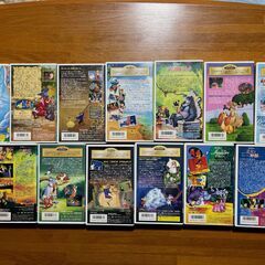 ☆ディズニー　VHSビデオ13本セット☆の画像