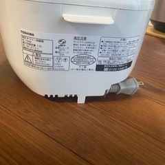 TOSHIBA　IH　炊飯器　5.5合炊き 　RC－10HK  　ジャンク品の画像