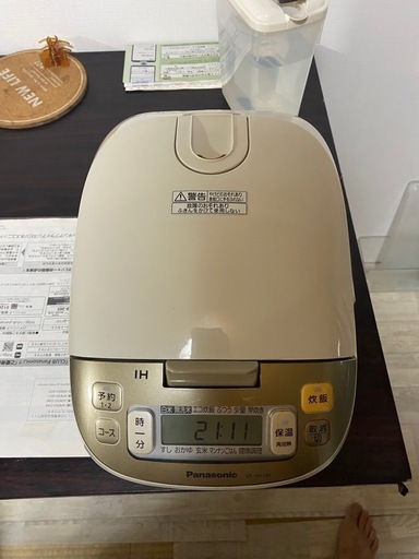 Panasonic IH炊飯器5.5合　SR-HD101