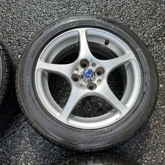 トヨタ MR-S 後期 純正ホイール 15×6J+45 16×7J+45 4H-PCD100 4本 (ナット付き)の画像