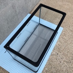 【美品】GEX 曲げガラス60cm水槽 ラピレス RV60 60×30×36cm（単体）④の画像