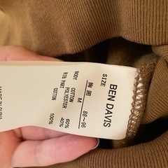  BEN DAVISフード付きパーカー　パーカー　メンズの画像