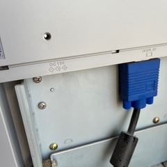 HITACHI スピーカー付きモニターの画像