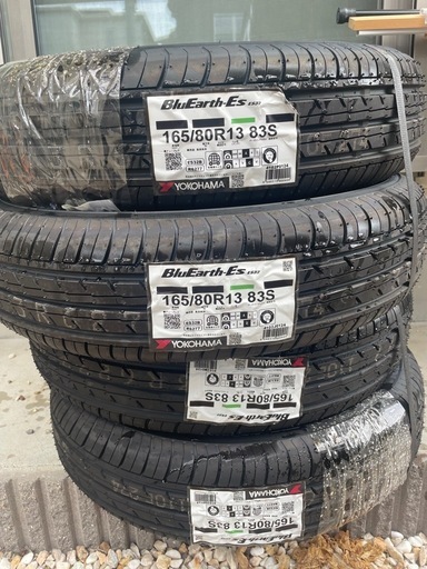 新品値下げ！サマータイヤ4本 165/80R13 83S 13インチ ヨコハマ ブルーアース