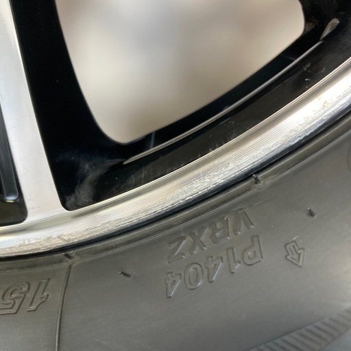 155/65R14　BSスタッドレスタイヤ&アルミホイールセット
