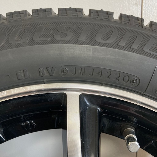 155/65R14　BSスタッドレスタイヤ&アルミホイールセット