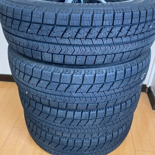 155/65R14　BSスタッドレスタイヤ&アルミホイールセット
