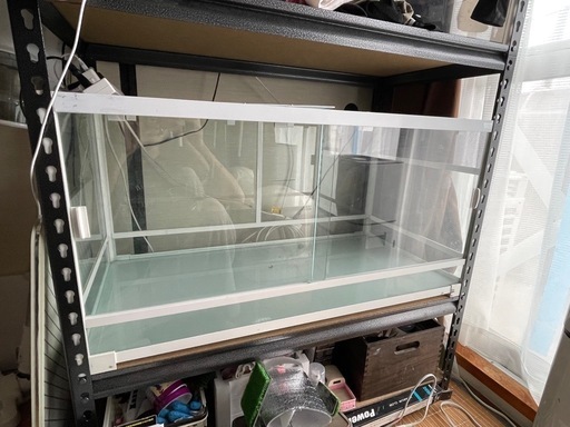 取引中！パンテオンホワイト　9045 爬虫類飼育ケージ