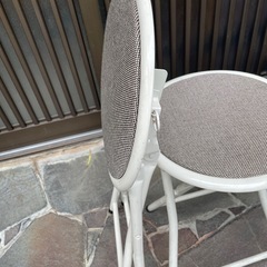 折りたたみ丸椅子3脚の画像
