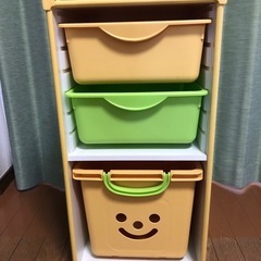 【無料】おもちゃ収納　カラーボックス・引き出しセット