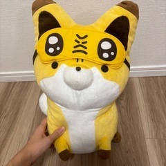 タヌキとキツネ　ぬいぐるみ　タグ付き
