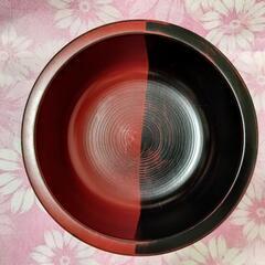 菓子器　(木製漆器) お椀の画像