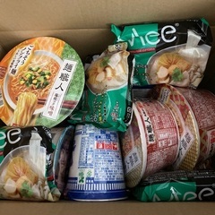 カップ麺、ライスヌードル 詰め合わせ　16個