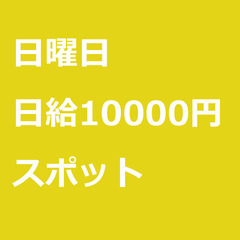 【スポット案件/急募☆】【日給10000円】東京都品川区 / 軽...