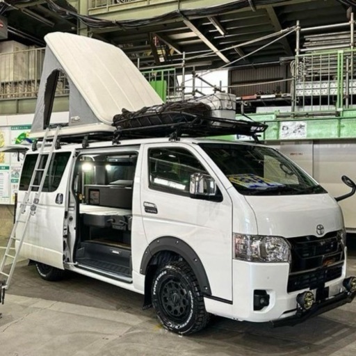 ルーフテント&ルーフラック フルセット コロンブス ラプター塗装 取付無料