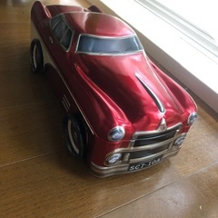 車　レトロ缶　