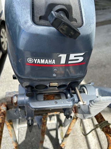 船外機YAMAHA15馬力2サイクルエンジン