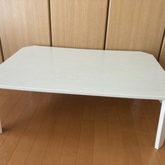 ローテーブル　白