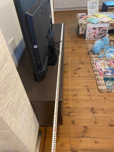 テレビ台　　ブラウン　木製　ウッド　大型　新古品