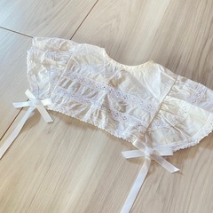 ベビードレス用スタイ　つけ襟の画像