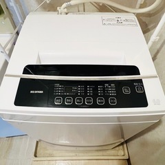 【ご成約済】完動品❣️2021年製　アイリスオーヤマ 洗濯機 の画像