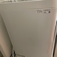 SHARP洗濯機6kg、2021年製　　の画像
