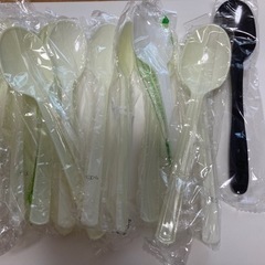 プラスチック　カトラリーの画像