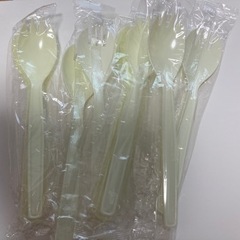 プラスチック　カトラリーの画像