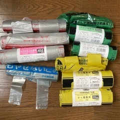 指定ゴミ袋