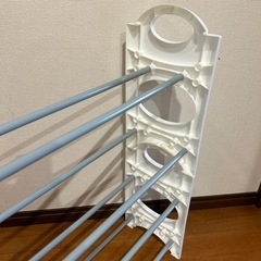 【お譲り先決定】組み立てラック（靴やペットボトル、フルーツなどの収納にGOOD!!）の画像