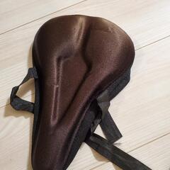 自転車クッション エルゴノミックデザイン ブラウン ブラック