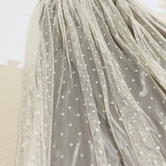 チュール ロングスカート 美品の画像