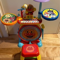 値下げ！アンパンマン BIG電子ドラム ノリノリライブ JoyP...