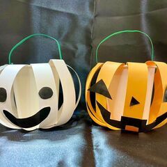すまいポート21の10月の工作イベント「ハロウィンバケツ」開催！