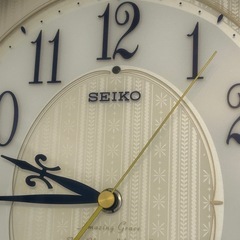 SEIKOセイコー掛け時計の画像